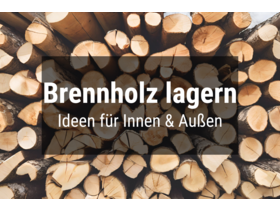 Bild von Brennholz lagern