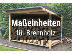 Bild von Maßeinheiten für Brennholz